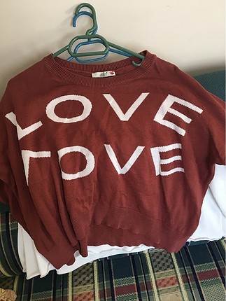 Love yazılı sweat