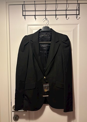 Zara Sikligin Simgesi Siyah Klasik Blazer Ceket
