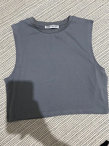 Zara kolsuz crop