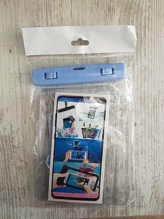 Bütün telefon modellerine uyumlu su geçirmez kılıf