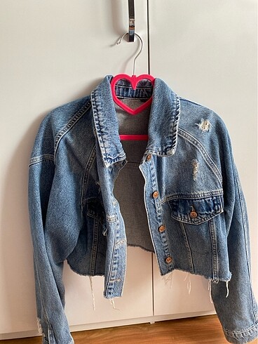 lcw crop kot ceket