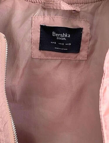 s Beden pembe Renk Bomber jacket
