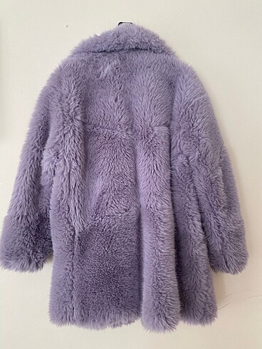 Mango #Kürk #Mor #Kaban #Peluş #Lila #Pembe #Ceket #Yünlü Ceket #Mor