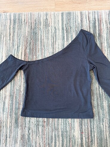 xs Beden Trendyol Milla Omzu açık crop bluz