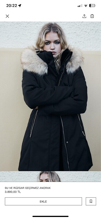 Zara parka