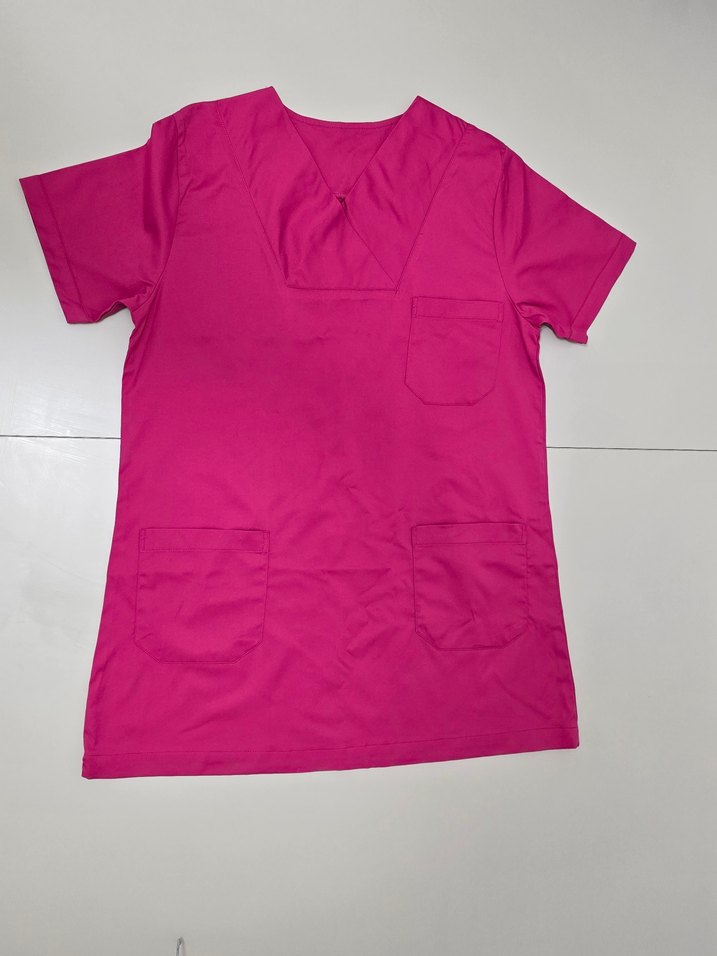 Pembe scrubs takım - Görsel 3