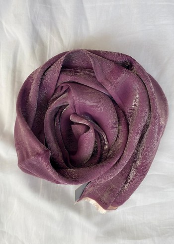 Gül Kurusu Yumuşak Dokulu Kadın Şal - Görsel 2