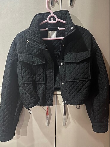 Bershka kapitone ceket
