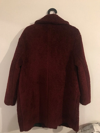 Zara Zara, peluş / faux shearling kaban