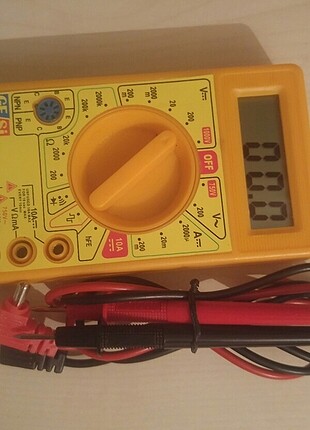 Multimetre AVOMETRE GESİ DT830D DİJİTAL MULTIMETRE