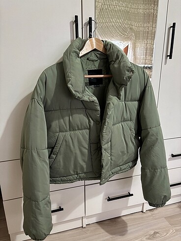 Pull&Bear Yeşil Mont