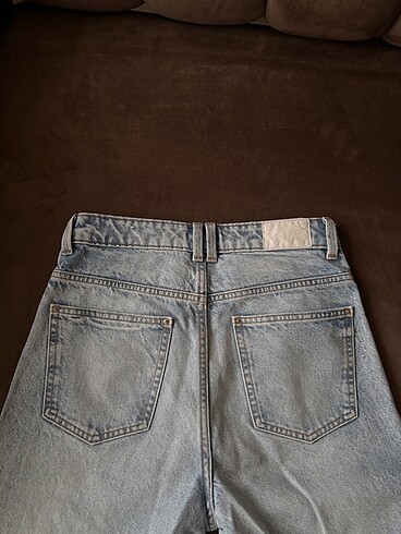 xs Beden mavi Renk Zara Wide Leg Jean