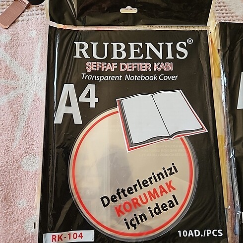 25 adet kendinden yapışkanlı defter kabı - Görsel 3
