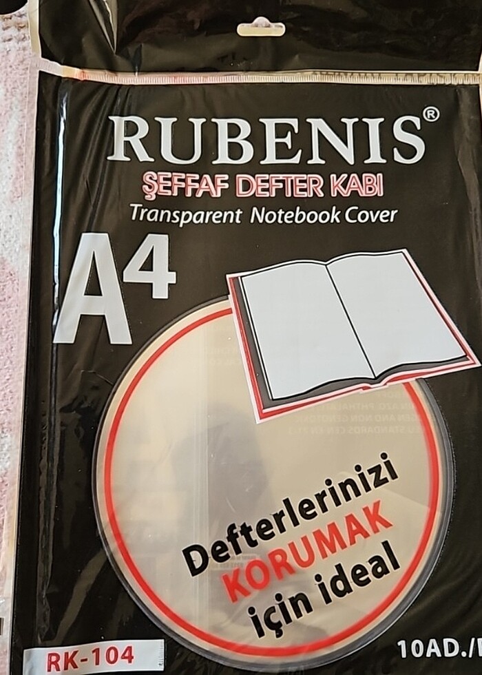 25 adet kendinden yapışkanlı defter kabı - Görsel 3