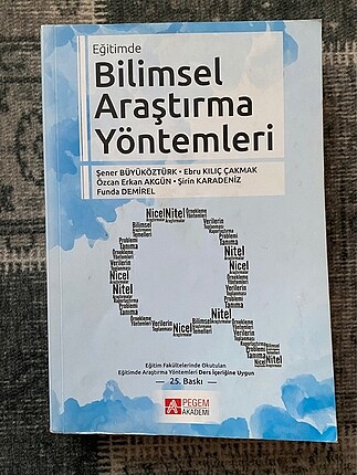 Pegem Akademi Yayıncılık - Eğitimde Bilimsel Araştırma Yöntemler