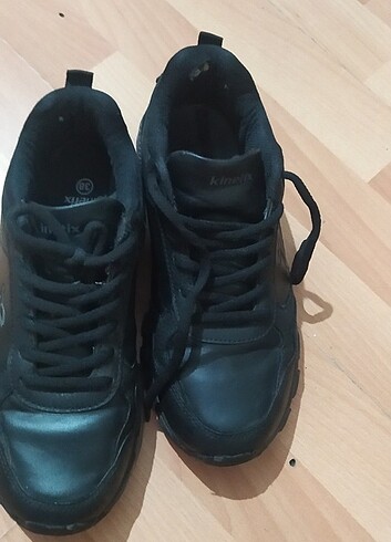 38 Beden siyah Renk Erkek KİNETİX spor ayakkabı 