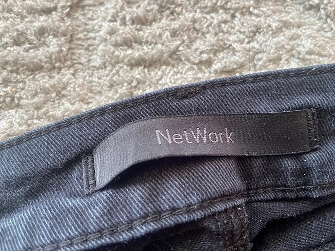 27 Beden siyah Renk NetWork kadın kot pantolon