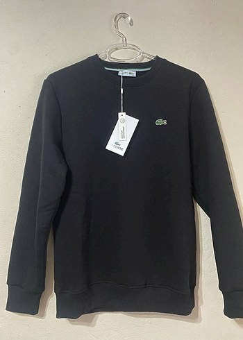 Lacoste Siyah Erkek Sweatshirt