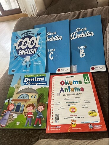 4.sınıf ingilizce ve okuduğunu anlama kitapları