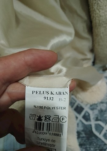l Beden camel Renk Kadın Bej Uzun Peluş Kaban
