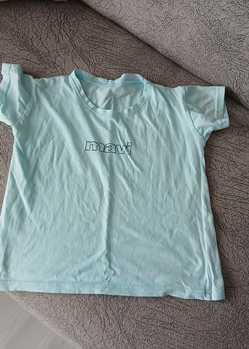 Mavi Basic Çocuk Tişörtü