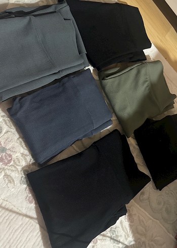 Kadın Gri Midi Tayt, Normcore Stil