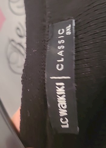 Siyah Oversize Kadın Midi Yelek - Görsel 7