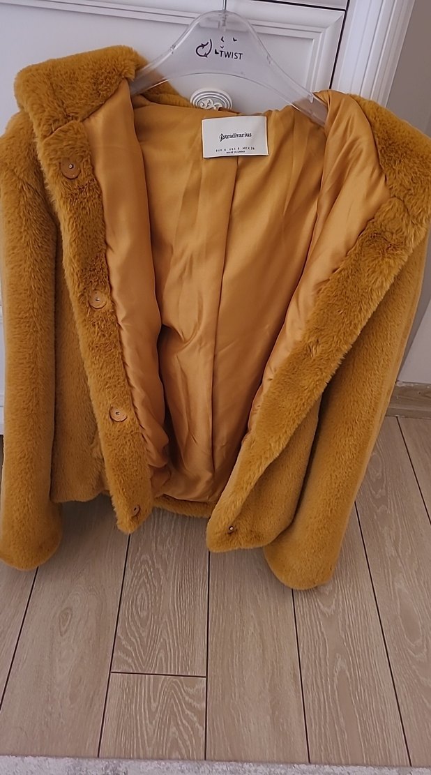 Kapşonlu Peluş Ceket - Görsel 2