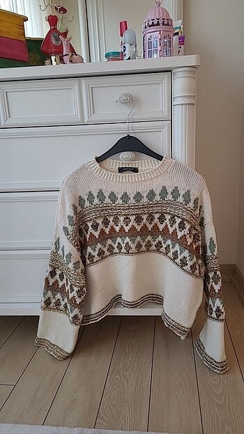 Hafif crop Mevsimlik bluz - Görsel 4