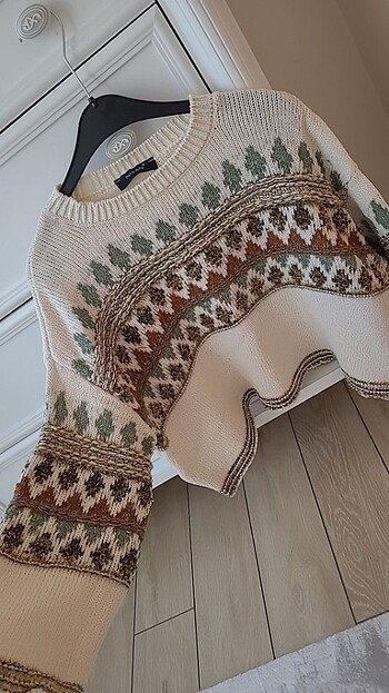 Hafif crop Mevsimlik bluz - Görsel 5