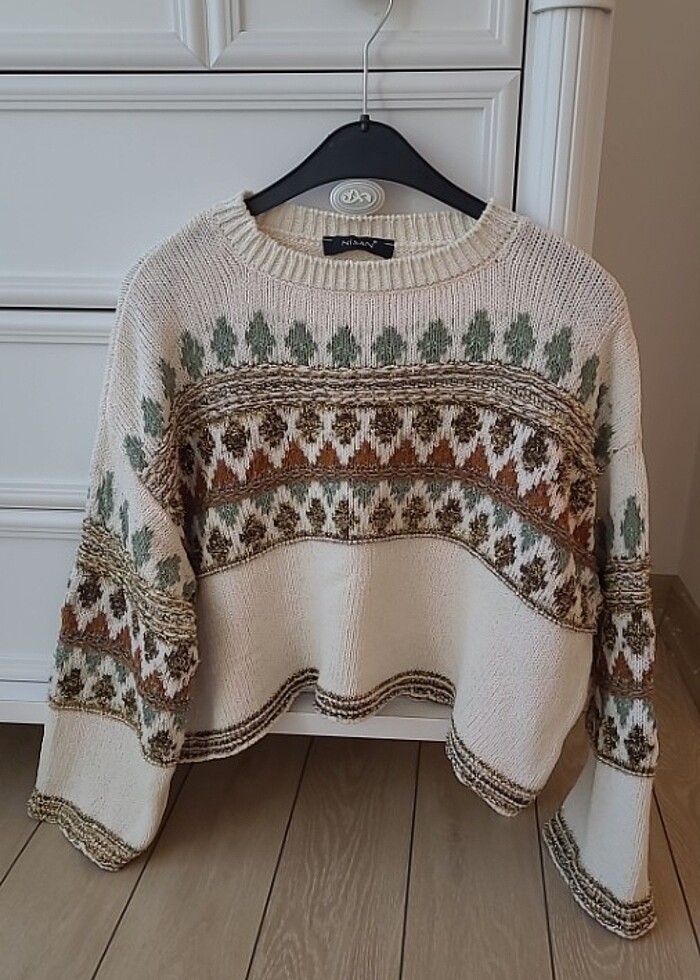 Hafif crop Mevsimlik bluz - Görsel 2