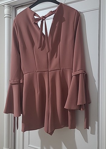 V Yaka  Mini Tulum - Görsel 7