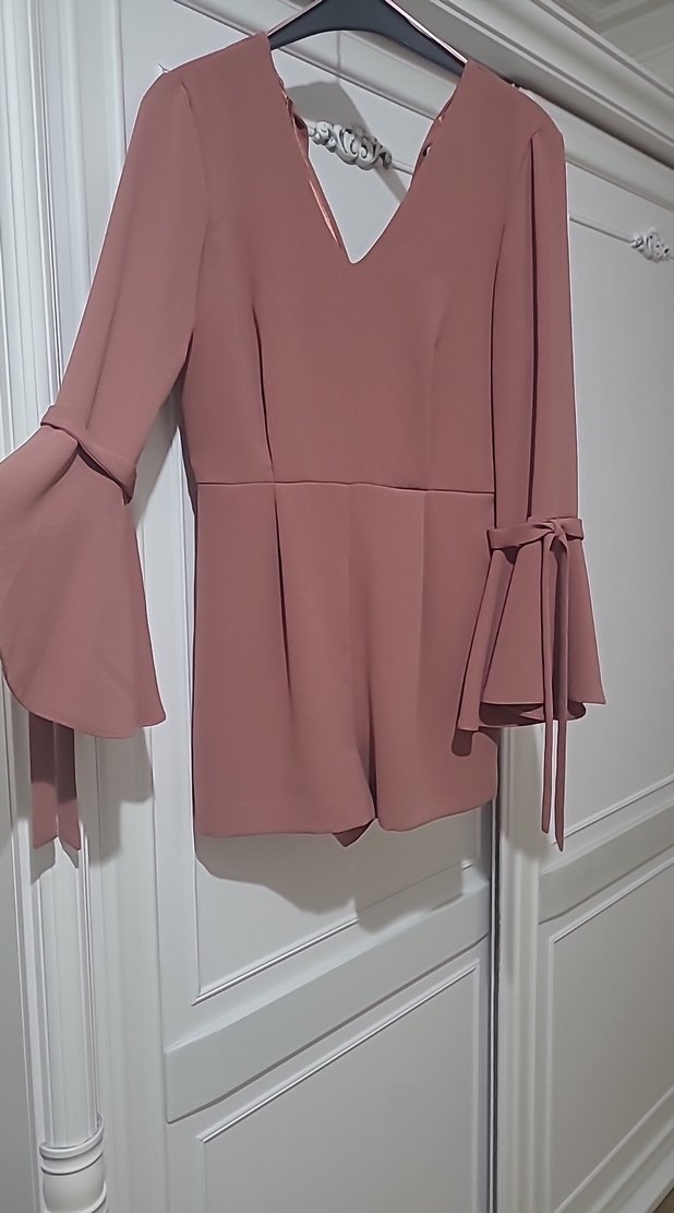 V Yaka  Mini Tulum - Görsel 3