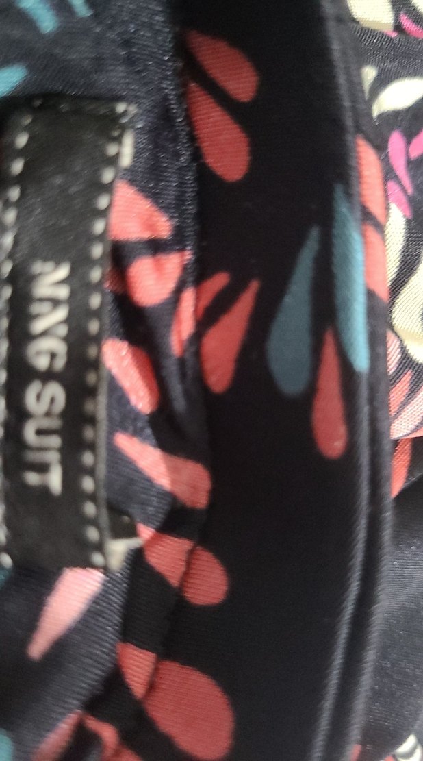 Çok Renkli Tek  Askılı Elbise - Görsel 5