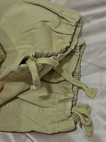 36 Beden camel Renk kargo slay pantolon
