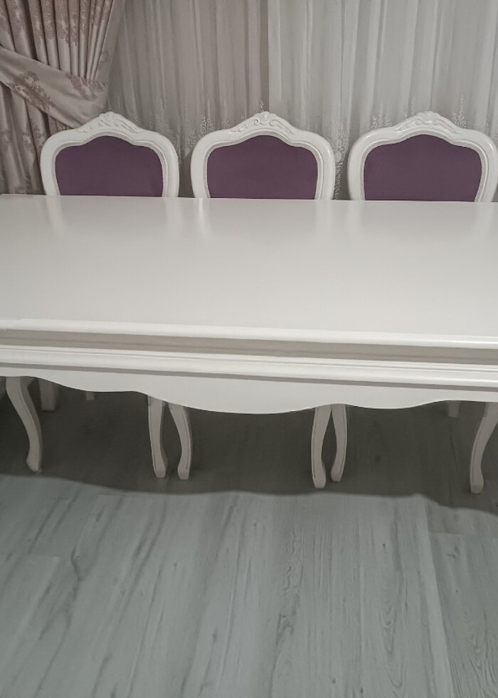 Yemek masası ve sandalyeler  - Görsel 3