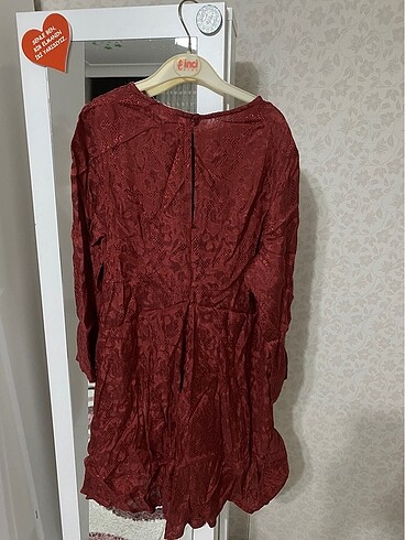 xs Beden bordo Renk Mango Elbise