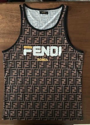 Dijital baskı Fendi atlet