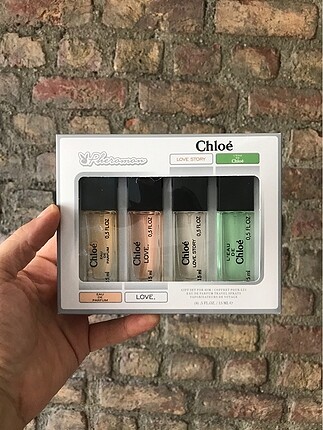 Chloe hediye parfüm seti