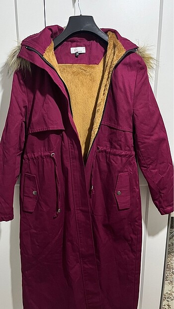 İçi kürklü mont. - Görsel 2