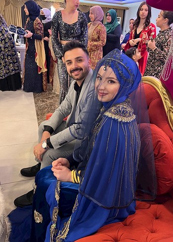 Bordo Kurdeleli ve laciver Duvak/Düğün Aksesuar Seti - Görsel 9