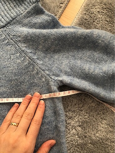m Beden mavi Renk Pull and bear kazak