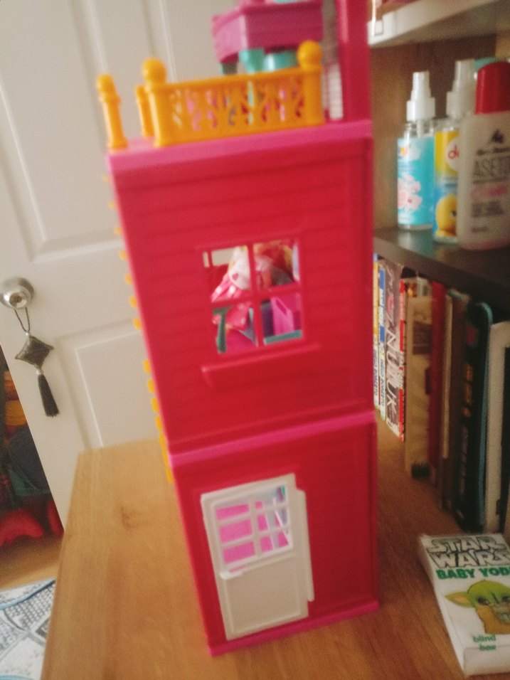 Renkli Pembe Oyuncak Ev - Görsel 2