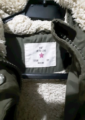 Düğmeli ve fermuarlı haki Kadın Ceket - Görsel 2