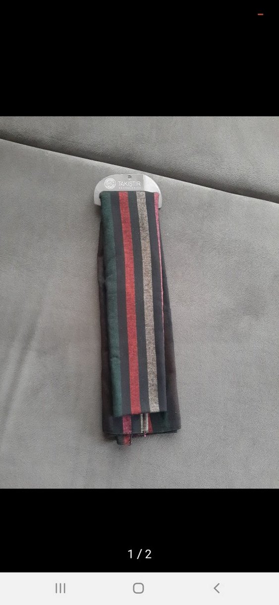 TAKISTIR Çok Renkli Uzun bayan şal Atkı - Görsel 2