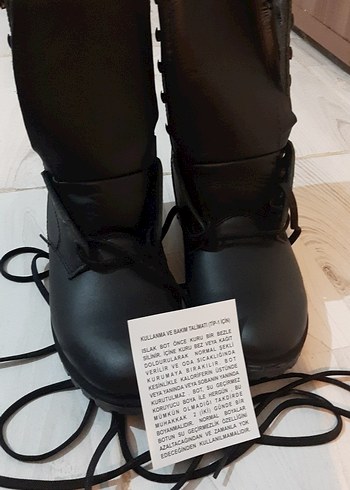 Siyah erkek botu - Görsel 6