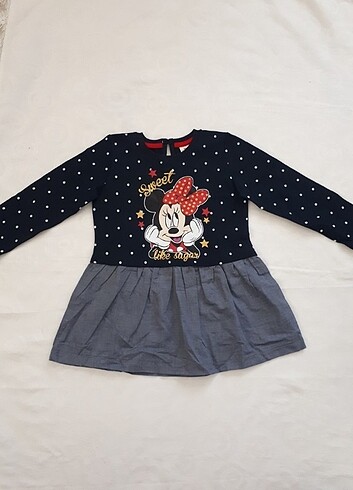 24-36 Ay Beden Sıfır elbise #cocukelbise #elbise #mavi #mango #zara