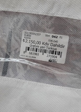 42 Beden Ipekyol fuşya elbise acilllll