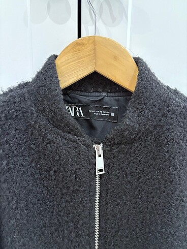 xs Beden Zara Oversize Yünlü Ceket