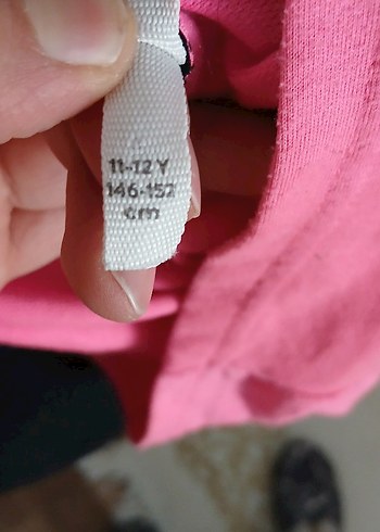 Kız Çocuk Pembe Kapüşonlu Sweatshirt - Görsel 5